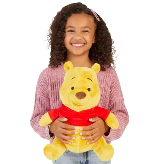 Disney Pooh Plush: Character Bear Stuffed Animal, Polyester Material image {1}