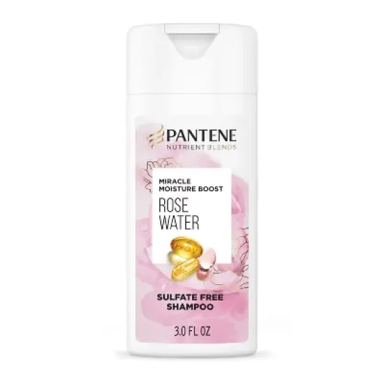 Pantene Nutrient Blends Sulfate Free Miracle Moisture Rose Water Shampoo image {9}