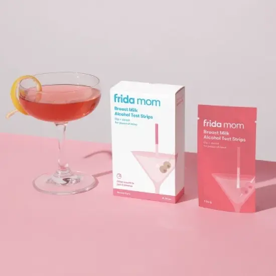 Frida Mom Breast Milk Alcohol Test Strips - 15ct image {2}