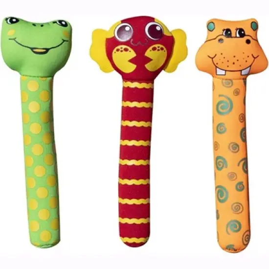 Swimline Animal Neoprene Weighted Swimming Pool Diving Sticks - 7" - Multicolor - Set of 3 image {2}