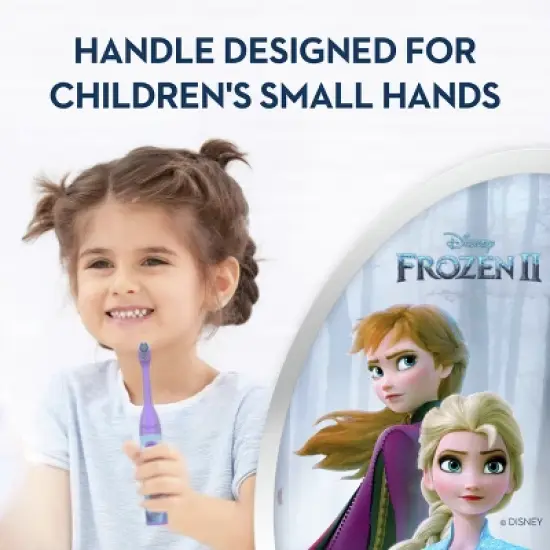 Oral-B Kid's Battery Disney's Frozen Toothbrush - Soft Bristles image {6}