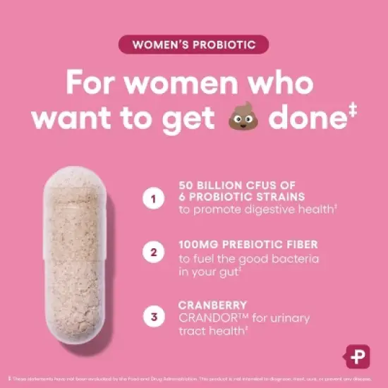 Physician's Choice 50 Billion CFU Women's Probiotic Capsules image {4}