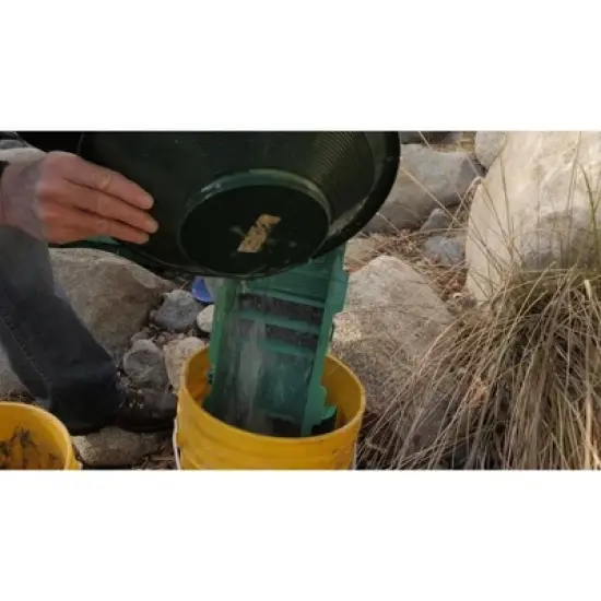 Sluice Fox Gold Panning Supplies Kit with Sluice Box image {4}