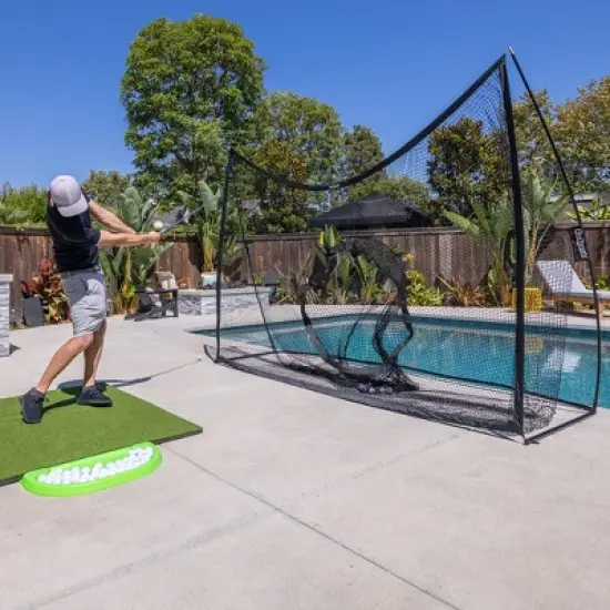 GoSports 10 ft x 7 ft PRO Golf Practice Hitting Net - Personal Driving Range for Indoor or Outdoor Practice image {4}