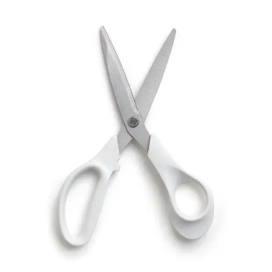 HITOUCH BUSINESS SERVICES 8" Stainless Steel Scissors Straight Handle 2/Pack TR55030 image {3}