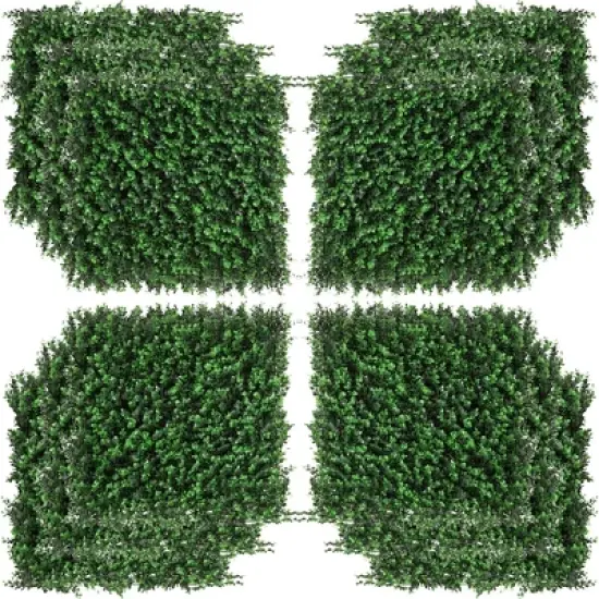 Gulches Grass Wall Panels,Artificial Grass Wall Decor，Privacy Hedge Screen UV Protected image {10}