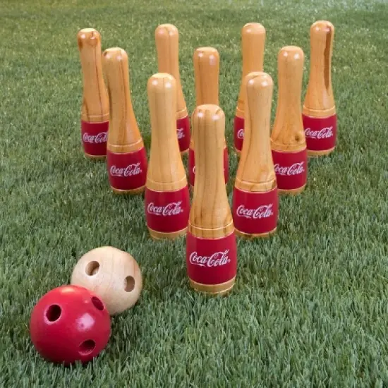 Toy Time Coca-Cola Lawn Bowling Game - Red image {4}