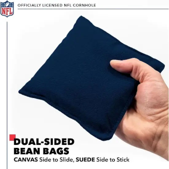 NFL New York Giants 2'x3' Wood Cornhole Set image {4}