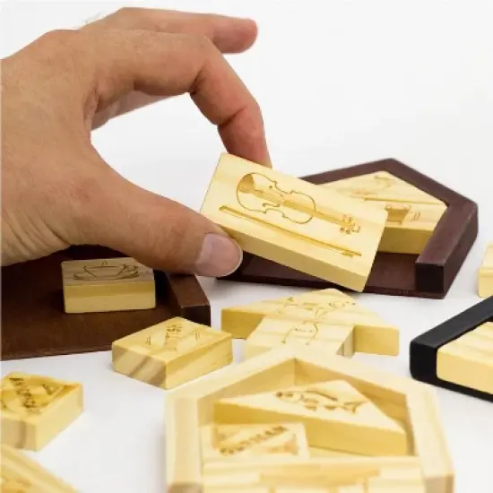 Professor Puzzle USA, Inc. Einsteins House Riddle 3D Brain Teaser Puzzle image {2}