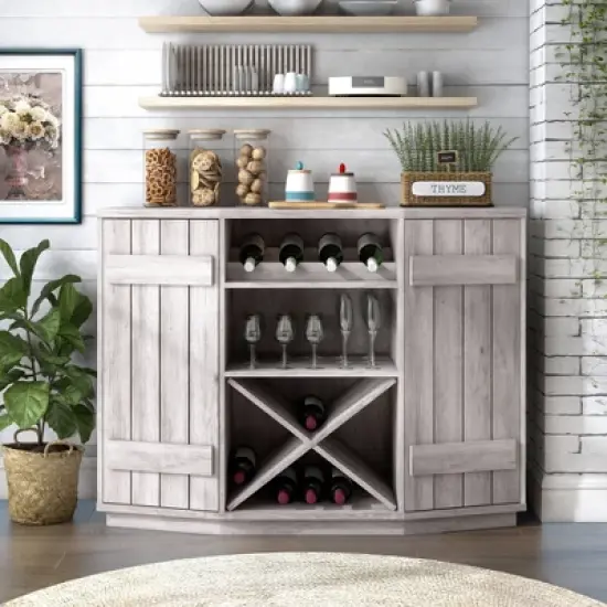 Trekken Farmhouse Buffet Server - HOMES: Inside + Out image {4}