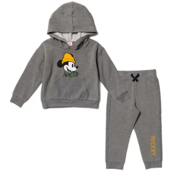 Disney Mickey Mouse Fleece Pullover Hoodie and Jogger Pants Set Toddler  image {8}