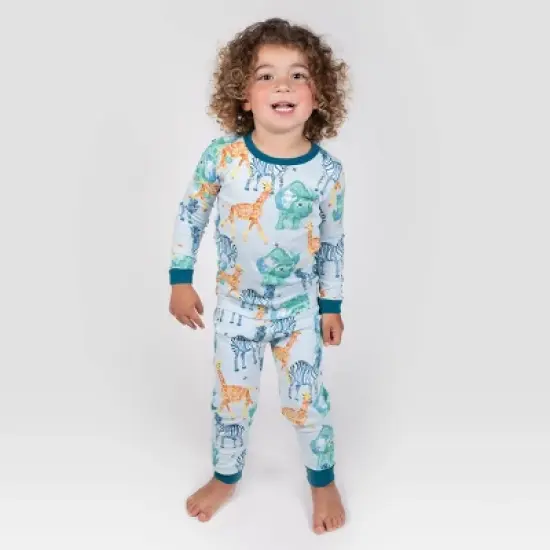 Burt's Bees Baby&reg; Boys' 2pc Pajama Set image {2}