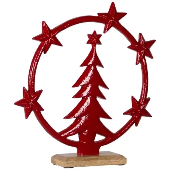 Northlight Star Bright Metal Tree Christmas Decoration - 12" image {2}
