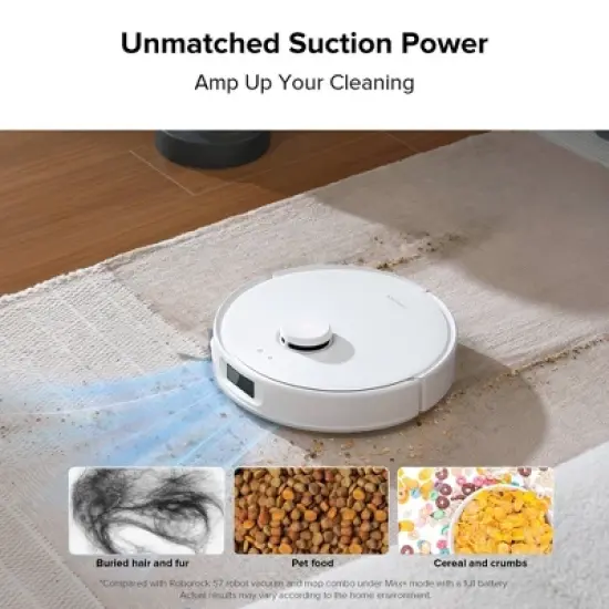 Roborock Qrevo Curv 5A1 Robot Vacuum and Mop with Zero-Tangling Design, FlexiArm Tech & Hands-Free Dock, Auto Mop Lifting, Pet Friendly image {2}