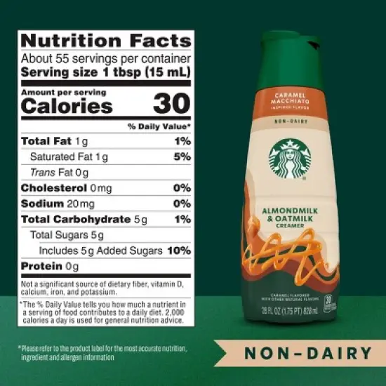 Starbucks Non-Dairy Coffee Creamer - 28 fl oz image {7}