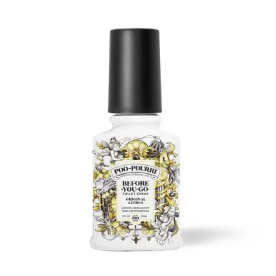 Poo-Pourri Before-You-Go Original Citrus, Lemon, Bergamot and Lemongrass Toilet Spray image {16}