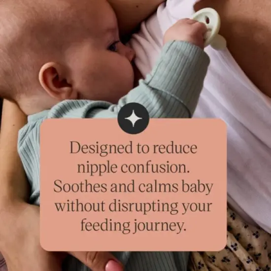 Tommee Tippee Beast Like Pacifier 0-6 Months - Yellow & Green - 4pk image {3}