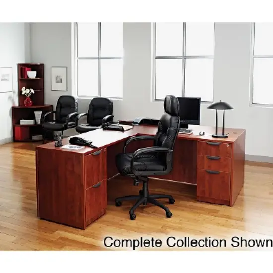 Alera Valencia Series Center Drawer 24 1/2w x 15d x 2h Medium Cherry VA312414MC image {1}
