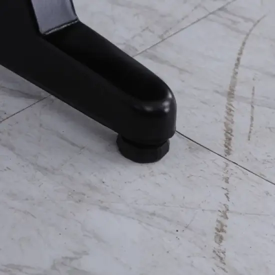 HOMCOM 47" Racing Style Gaming Desk, Z-Shaped Computer Table with LED Lights, Swivel Cup Holder, Headphone Hook and Cable Management Holes, Black image {5}