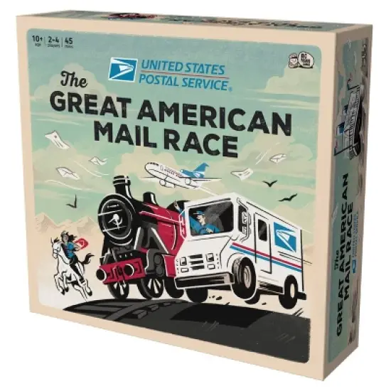 Big Potato USPS The Great American Mail Race Board Game image {7}