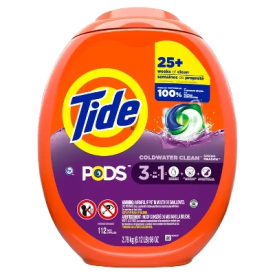 Tide Pods Laundry Detergent Pacs - Spring Meadow  image {13}