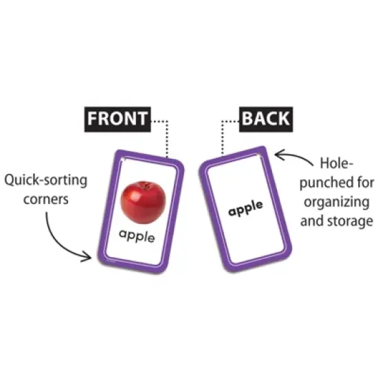 Edupress Picture Words Flash Cards image {1}