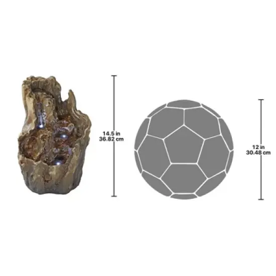 Design Toscano Rendezvous Gulch Illuminated Garden Fountain image {6}