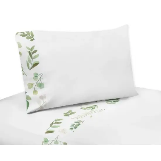 Toddler Botanical Leaf Bedding Set - Sweet Jojo Designs image {3}