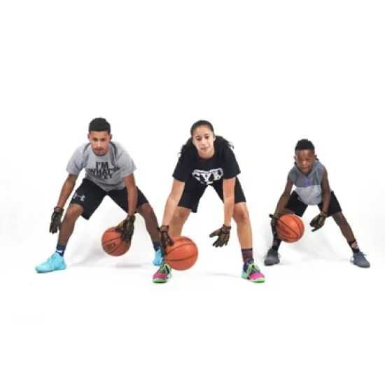 POWERHANDZ Anti Grip Basketball Weighted Training Gloves image {4}