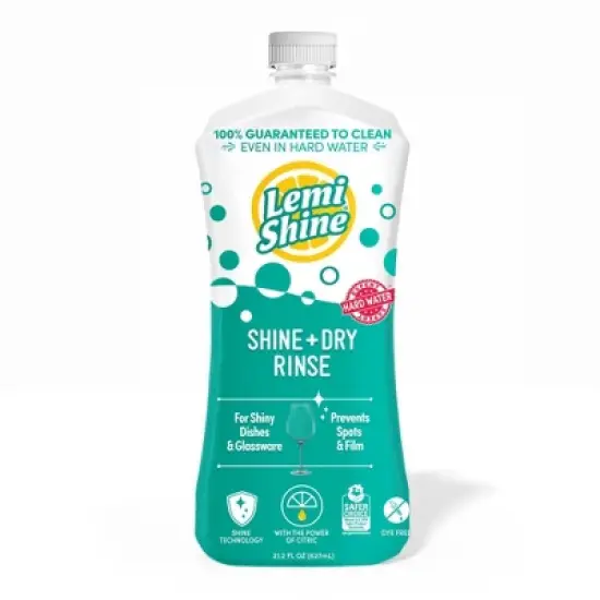 Lemi Shine Rinse Dish Cleaner - 21.2 fl oz image {3}