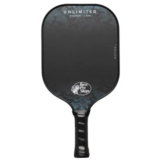 PBPRO 16'' Riptide Camo Carbon Fiber Paddle Wide Body Pickleball Paddle - Black image {7}