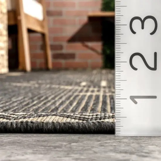 nuLOOM Aria Global Transitional Indoor and Outdoor Area Rug image {2}