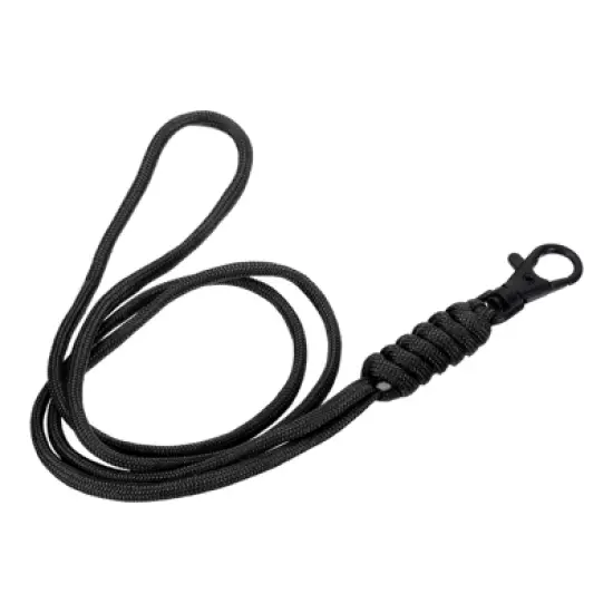 Unique Bargains Polyester Wear-resistant Lightweight ID Card Neck Lanyard with Hook image {2}
