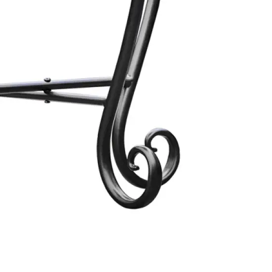 Mosaic Patio Side Table with Iron Legs - Teamson Home image {7}