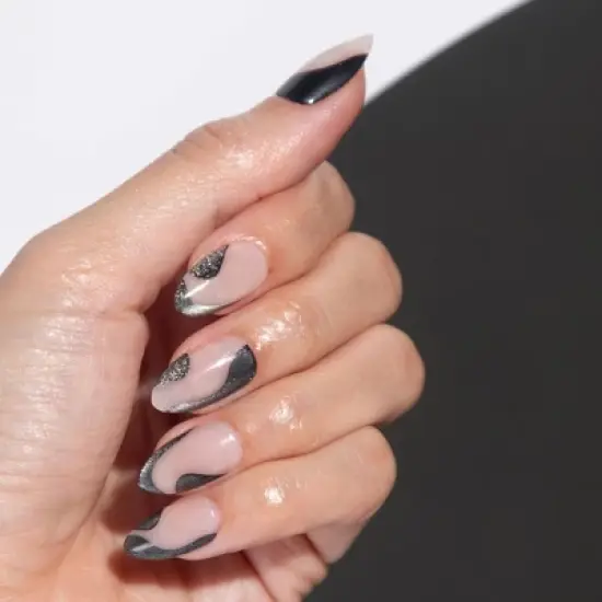 Chillhouse Chill Tips Fake Nails - Design Studio - Midnight Magic - 24ct image {2}