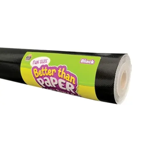 Teacher Created Resources&reg; Fun Size Better Than Paper&reg; Bulletin Board Roll, 18" x 12', Black image {3}