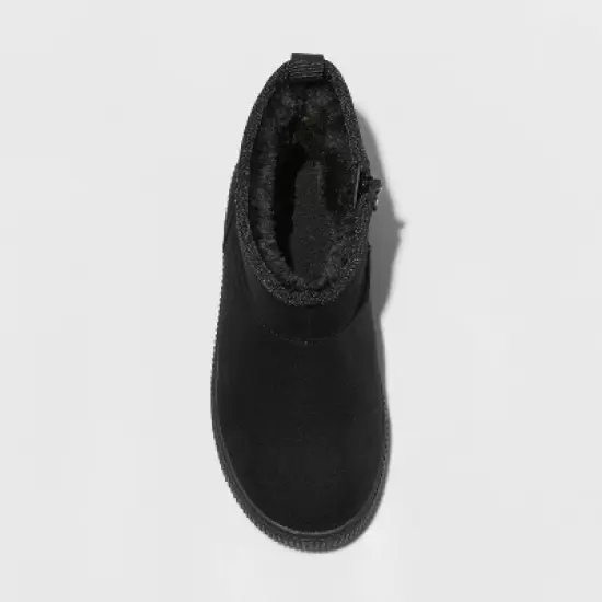 Toddler Girls' Arlo Zipper Shearling Style Boots - Cat & Jack&trade; image {2}