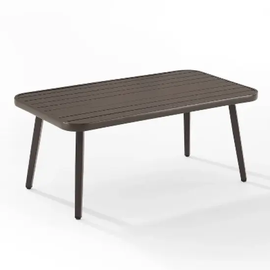 Haven 2pc Outdoor Wicker Conversation Set - Light Gray - Crosley image {11}