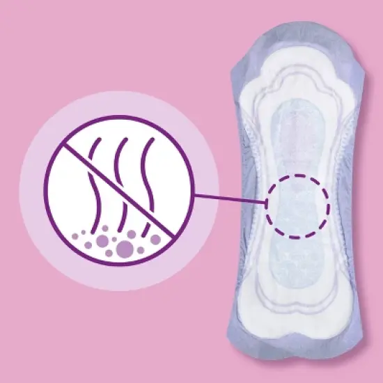 Poise Original Design Postpartum Incontinence Pads for Women - Ultimate Absorbency image {3}