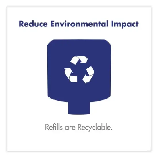 PURELL HEALTHY SOAP Gentle and Free Foam Refill, For ES4 Dispensers, Fragrance-Free, 1,200 mL, 2/Carton image {7}