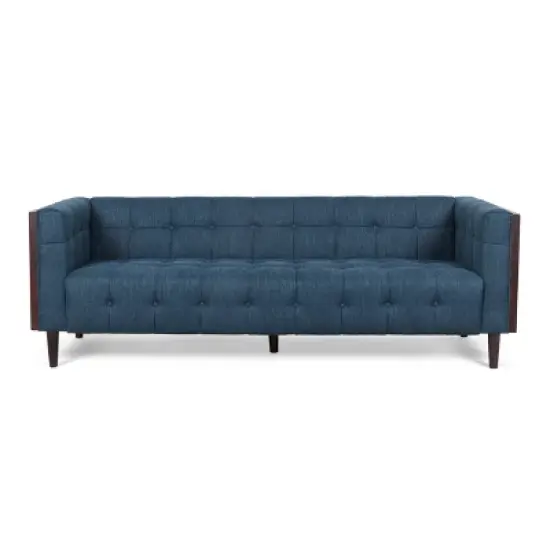 Mclarnan Contemporary Tufted 3 Seater Sofa - Christopher Knight Home image {11}