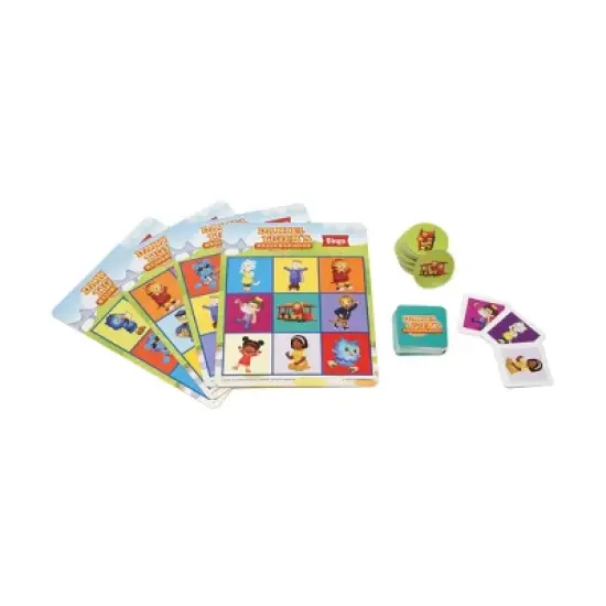 AreYouGame.com Daniel Tiger's Neighborhood Bingo & Memory Match Board Game image {2}