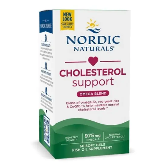 Nordic Naturals Cholesterol Support Supplements Softgels - 60ct image {6}