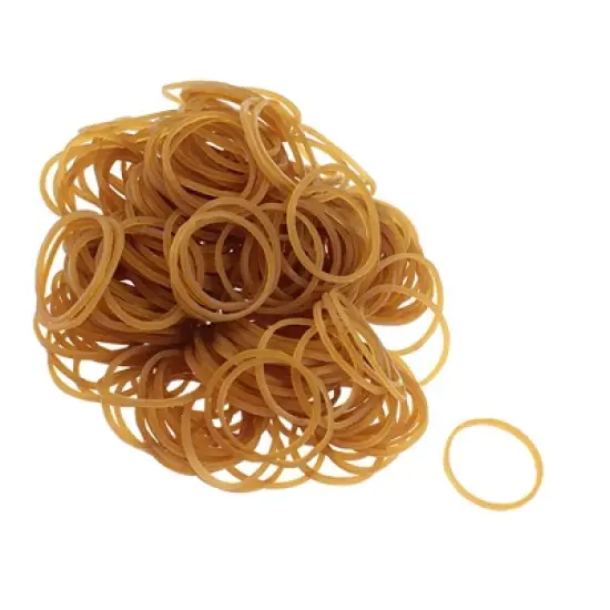 Unique Bargains Elastic Stretchable Rubber Bands for Bank Paper Bills 270 Pcs image {3}