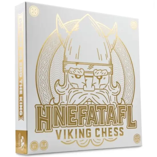 Spin Master Games Hnefatafl, Two Player Strategy Game with Wooden Game Board, for Kids and Adults image {4}