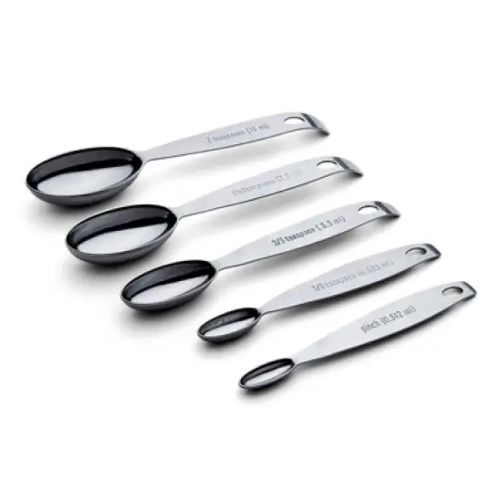 Cuisipro Stainless Steel Odd Size Measuring Spoons, 5 Piece Set image {1}