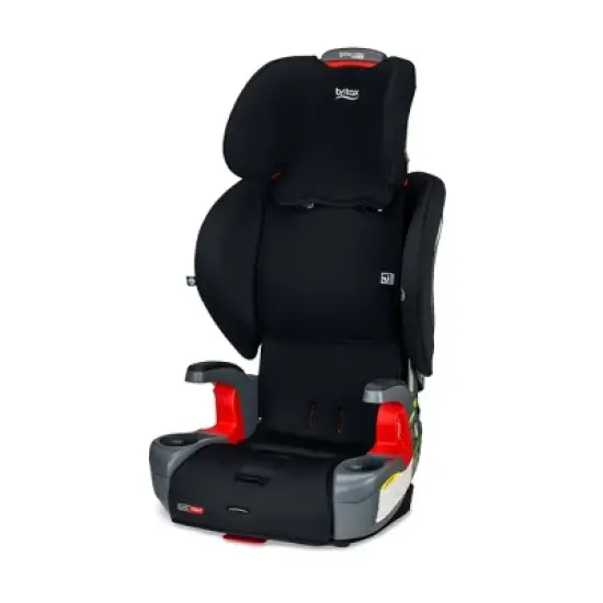 Britax Grow with You ClickTight Harness Contour SafeWash Booster Car Seat - Black image {4}
