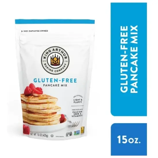 King Arthur Flour Pancake Mix Gluten Free, 15 oz (Pack of 4) image {4}