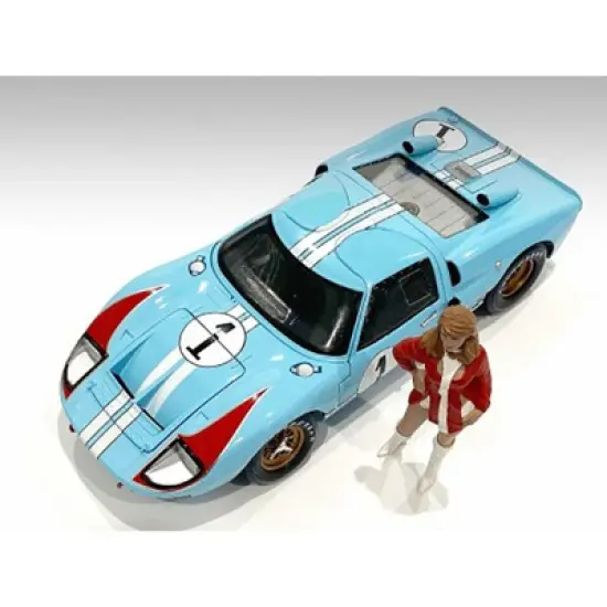"Race Day 2" Figurine VI for 1/18 Scale Models by American Diorama image {1}
