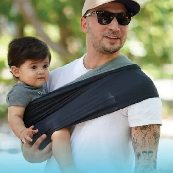 Baby K'tan Pre-Wrapped Ready To Wear Baby Carrier Active Oasis image {4}